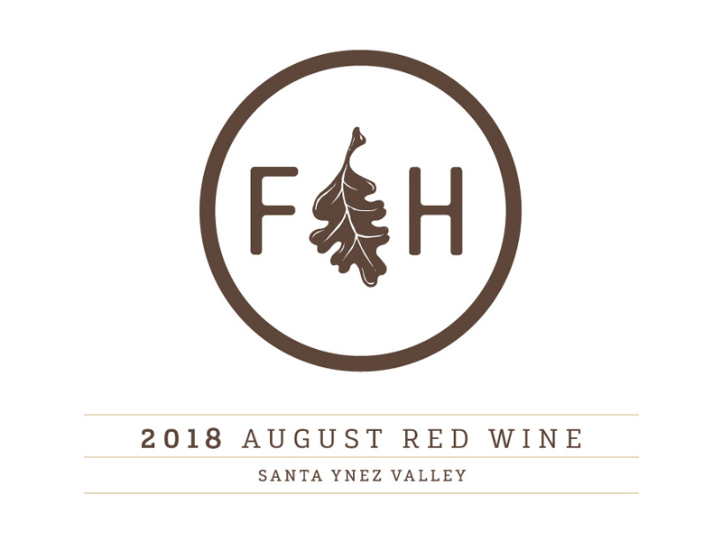 2018 August Red Wine Folded Hill